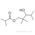 2,2,4-triméthyl-1,3-pentanediolmono (2-méthylpropanoate) CAS 25265-77-4